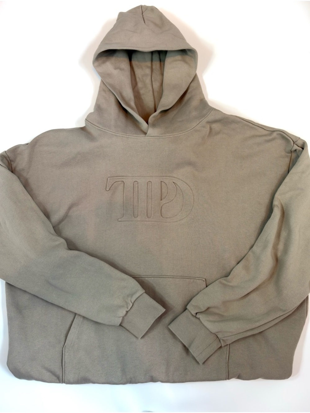 Taylor Swift TTPD Merch Tan Sz 3XL Oversized 100% Cotton